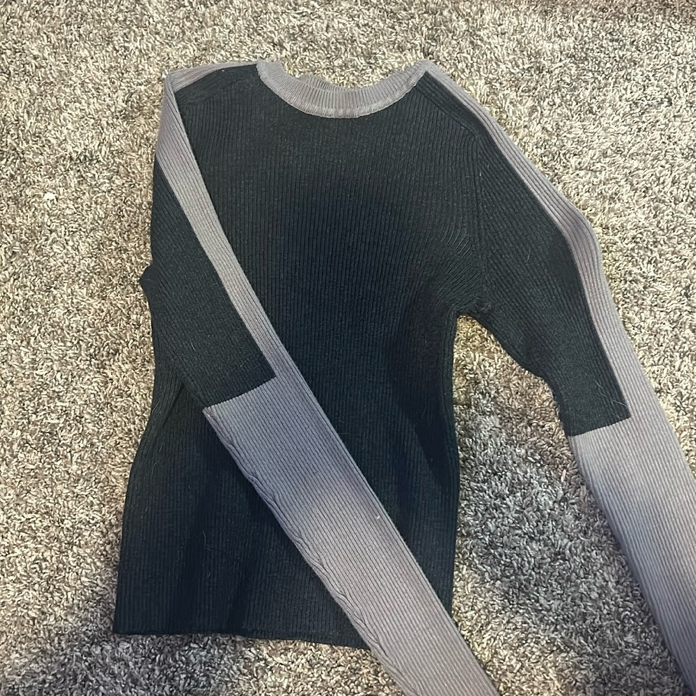 dark grey and pastel purple, zara
